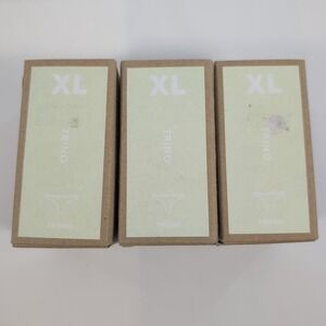 Lot of 3 NEW Allbirds Trino Thong Underwear Peppercorn Merino Wool Size XL